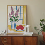 Minimalist Floral Vase Print