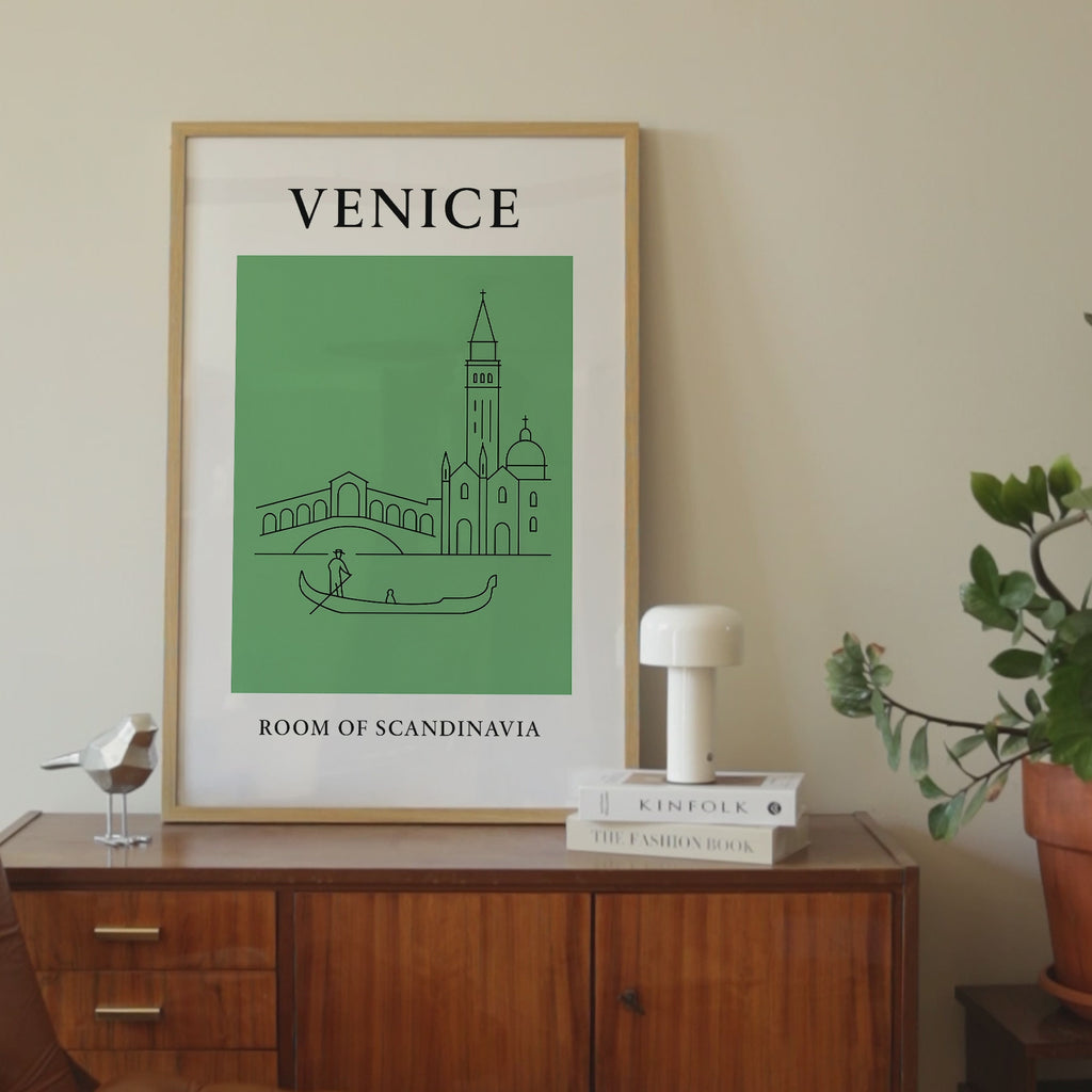 Venice Minimalist City & Travel Print