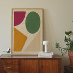 Modern Shapes Abstract Print