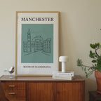 Manchester Minimalist City & Travel Print