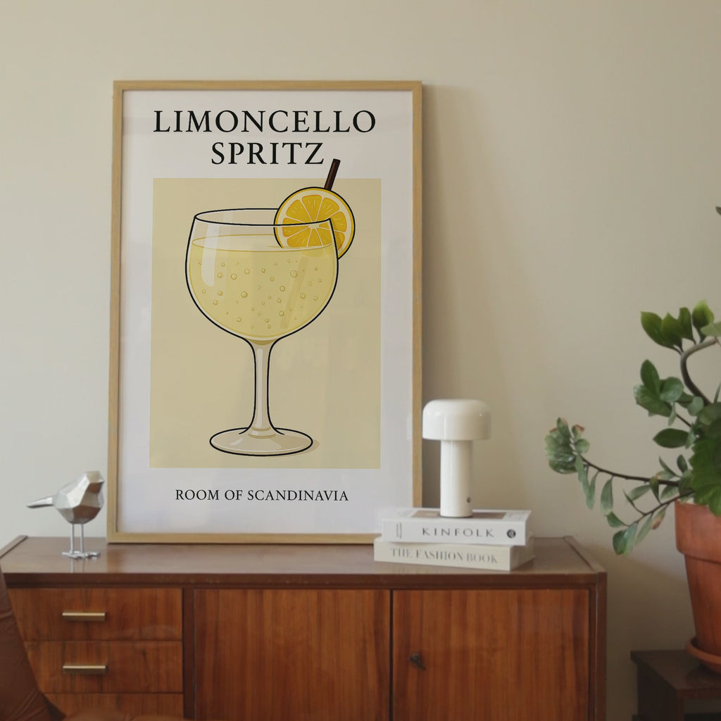 Limoncello Spritz Cocktail Print