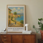 Seaside Village Walk Print