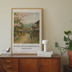 Cherry Blossom Pathway Print